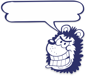 Gnasher speech bubble